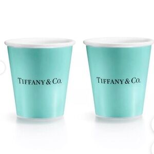 Tiffany & Co. Cups - Fine Bone China - Blue